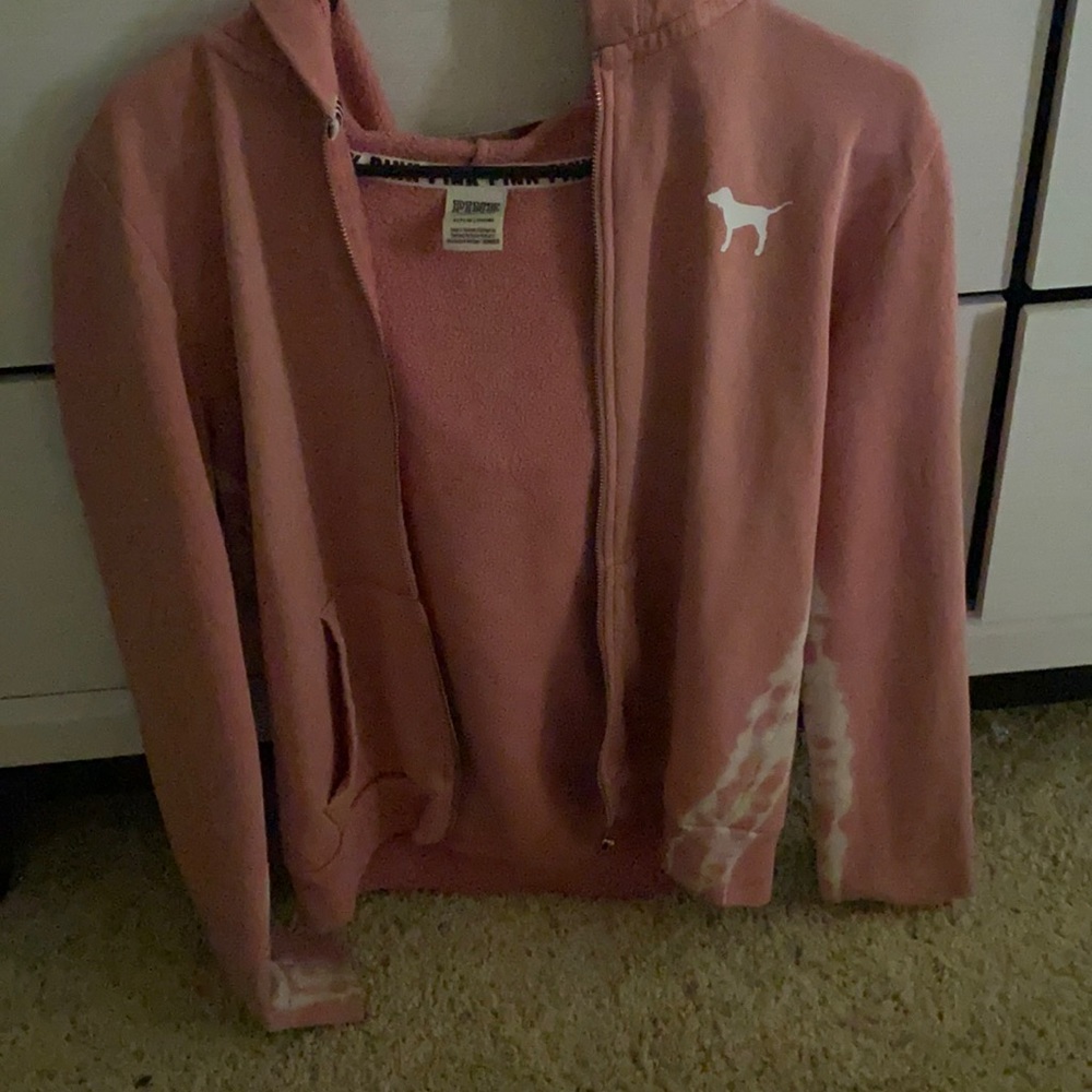 PINK ZIP UP